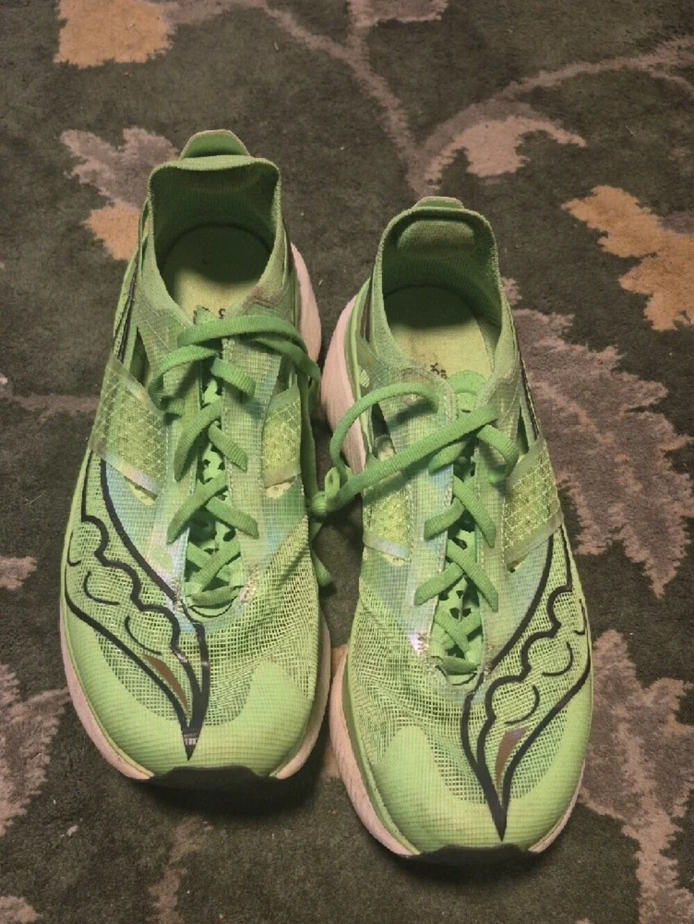 Saucony Light Green Women's Running Sneakers